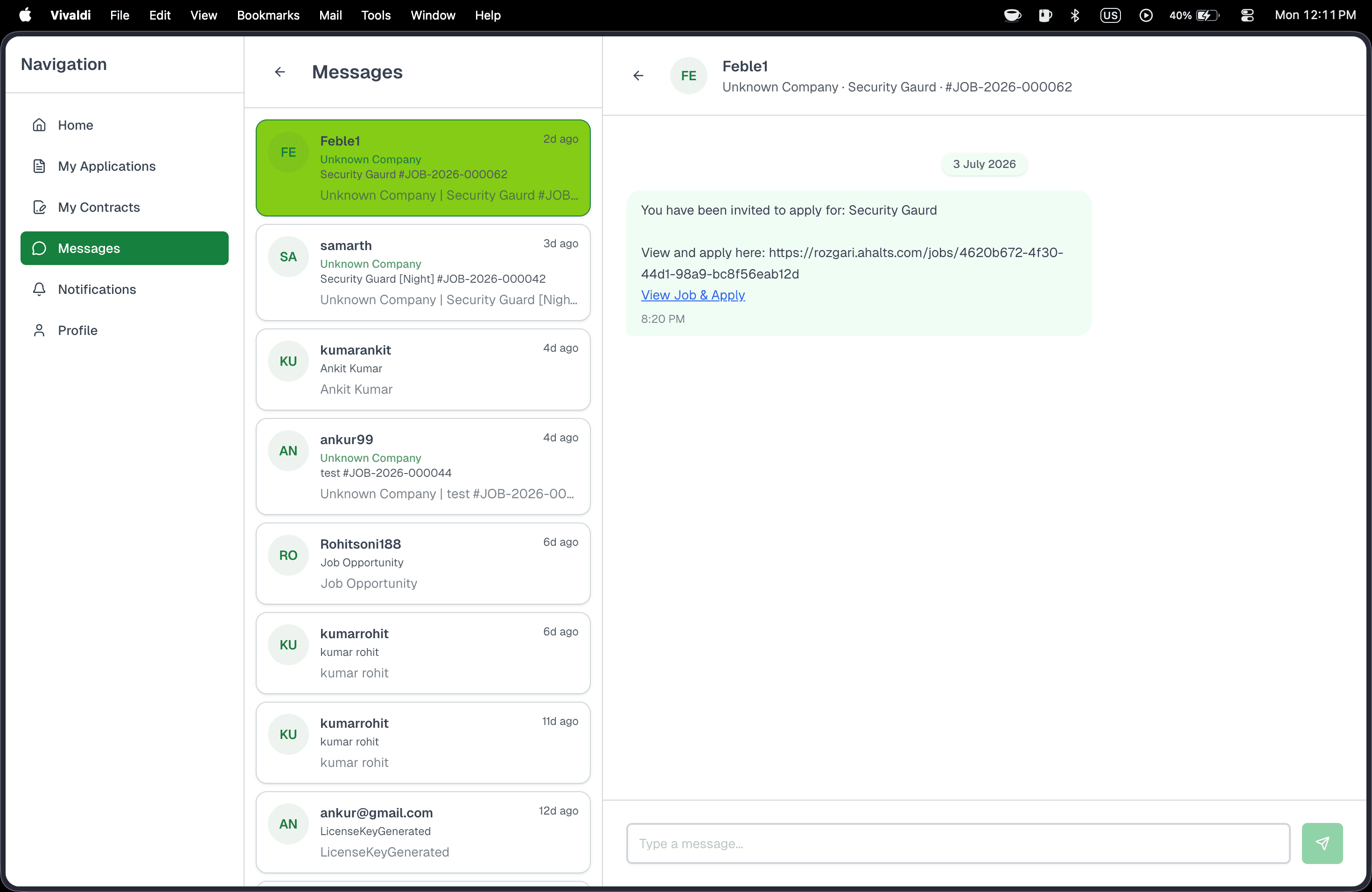 Junctia screenshot 4