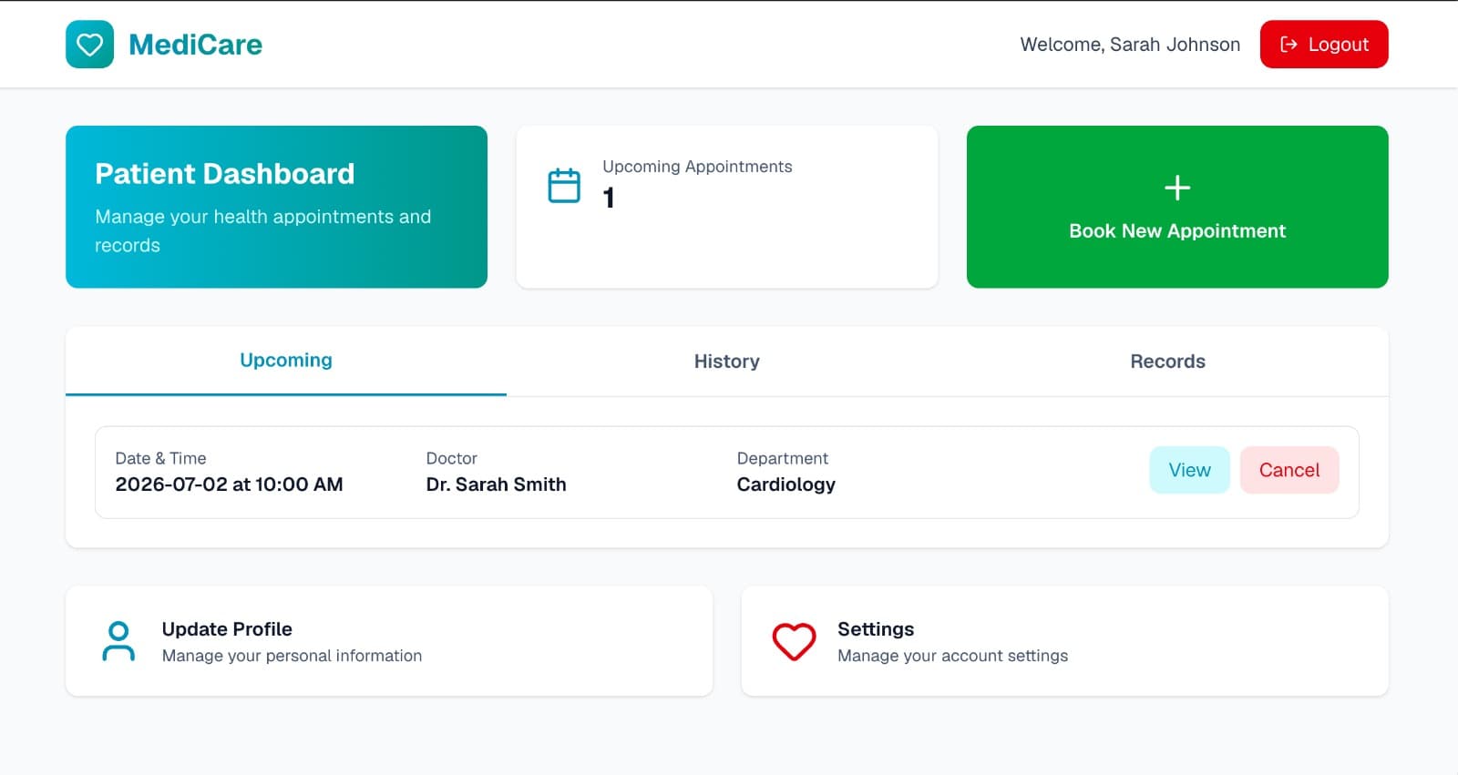 Netcare screenshot 1