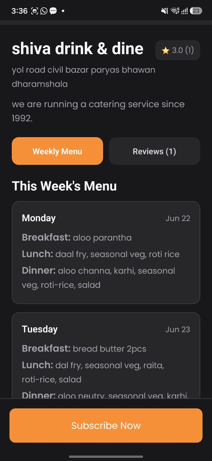 MealBox screenshot 3