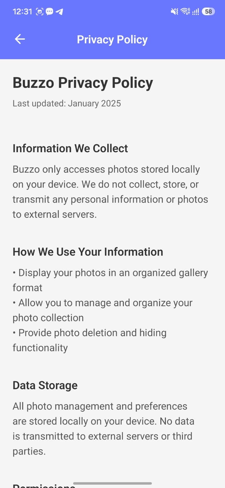 Buzzo screenshot 3
